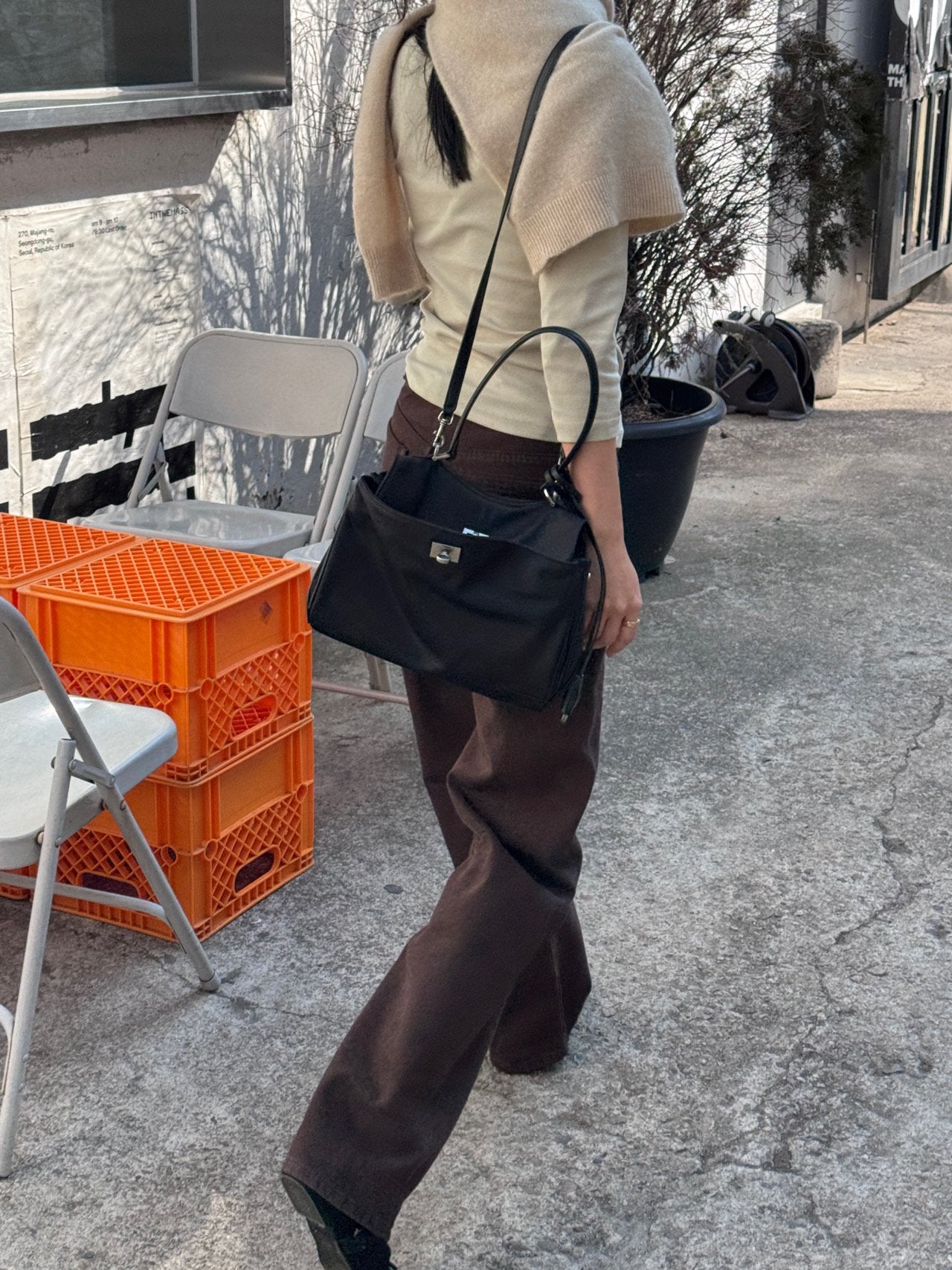 (預購) 25ss Buckle Tote - M size