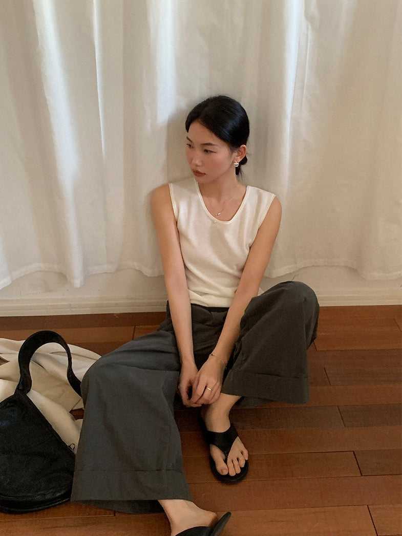 (Special) Soft Wool Knit Sleeveless