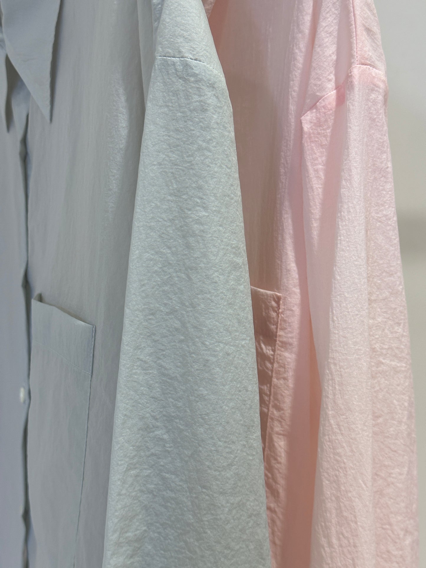 Berlin Slit Shirts - light pink