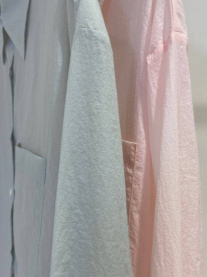 Berlin Slit Shirts - light pink