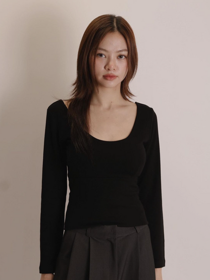 Cap Long Sleeve Top - 4 cols