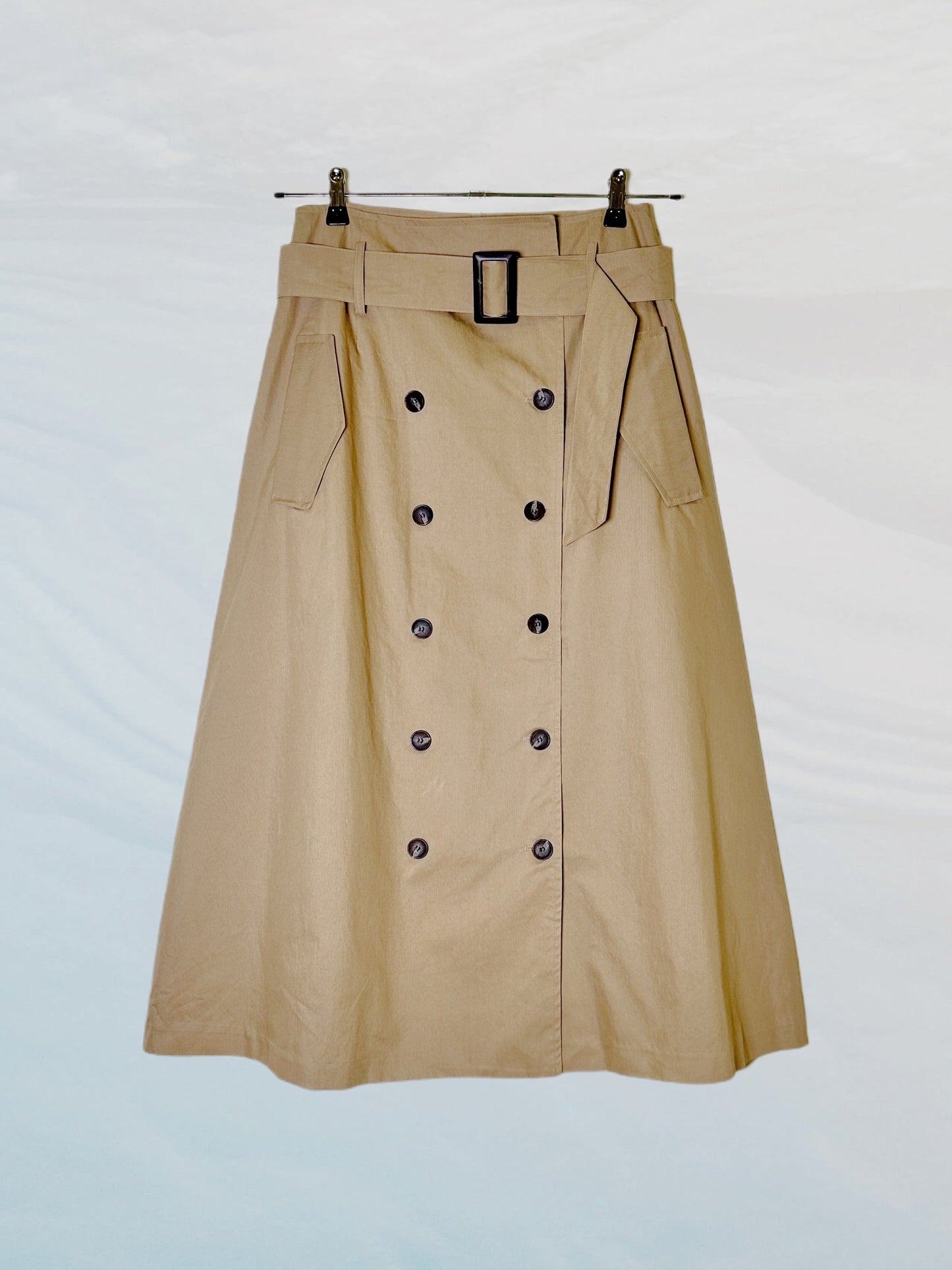 Trench Mood Skirt Set - 2cols