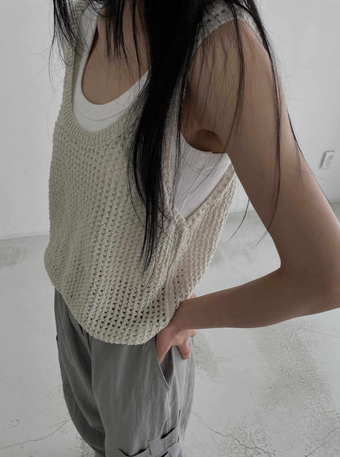 Summer Knit Sleeveless - 4cols