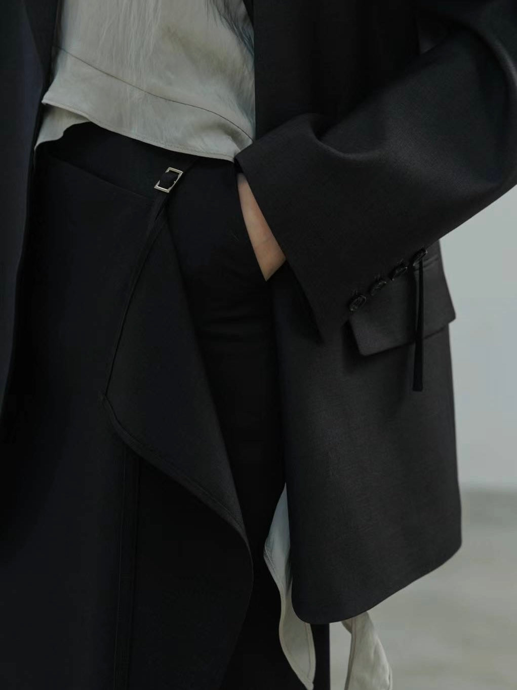 Mau Cashmere Slacks - Black