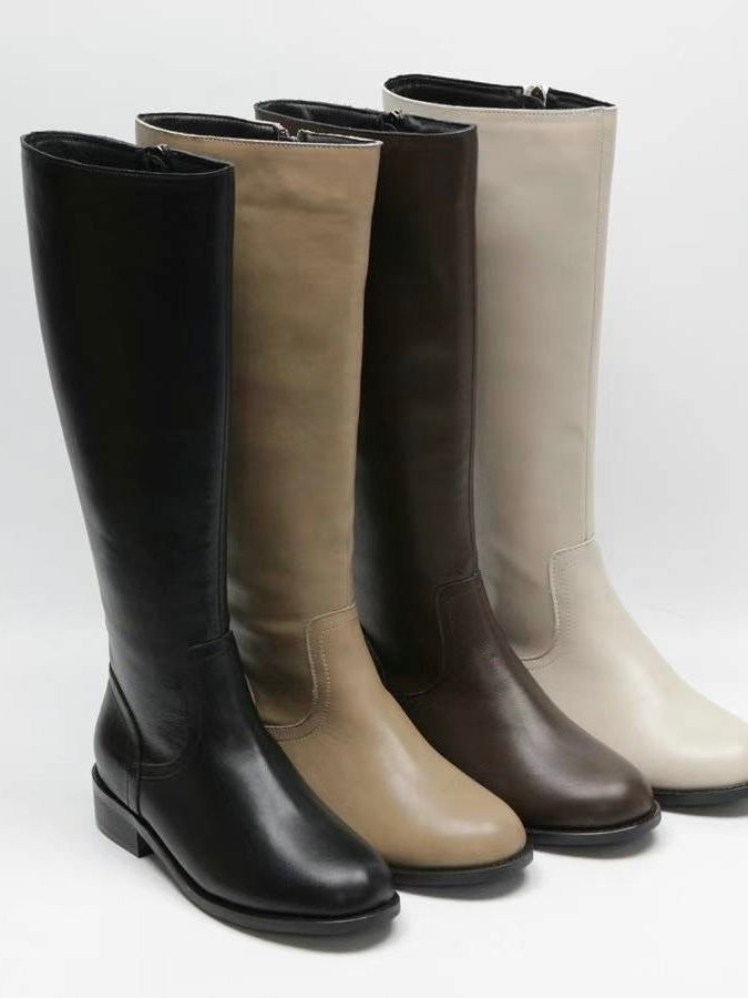 Noble High Leather Boots - 3cols