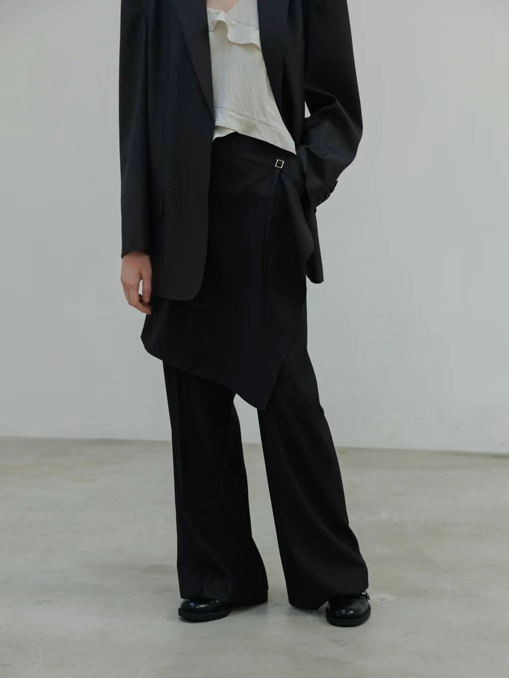 Mau Cashmere Slacks - Black