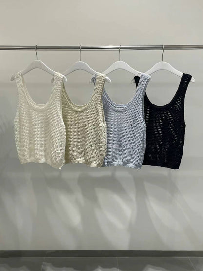 Summer Knit Sleeveless - 4cols