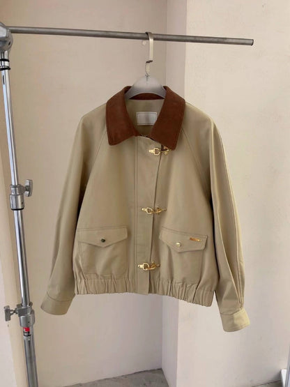 Golden Buckle Jacket - 2cols