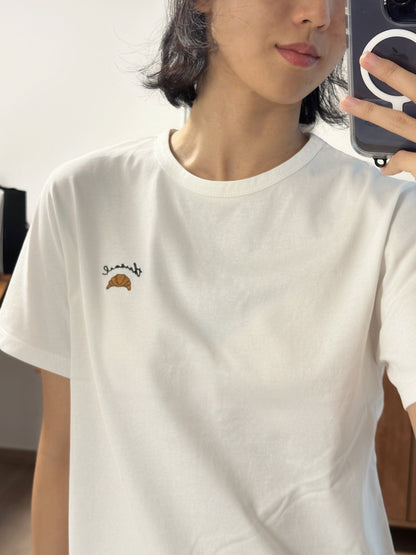 Croissant T-shirt - 5cols