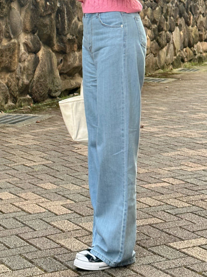 Summer Straight Denim Pants