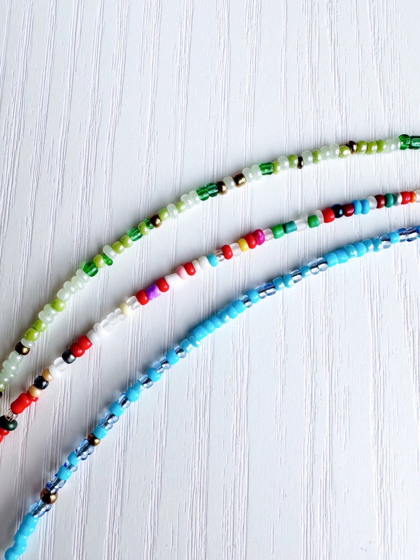 Summer Beads Necklace - 3 cols