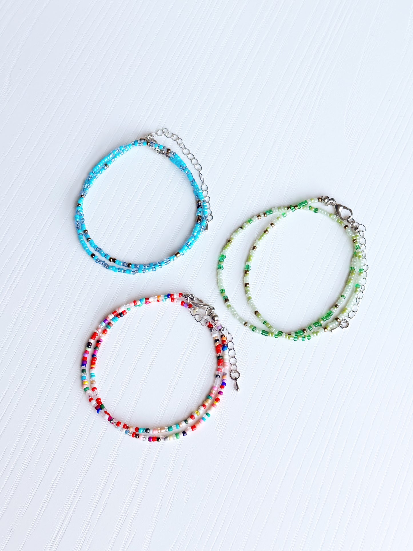 Summer Beads Necklace - 3 cols