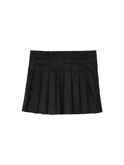 Pleated Low-rise mini Skirt - 2 cols