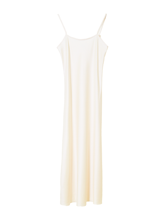 (pearl ivory) Pearl Maxi Long Dress