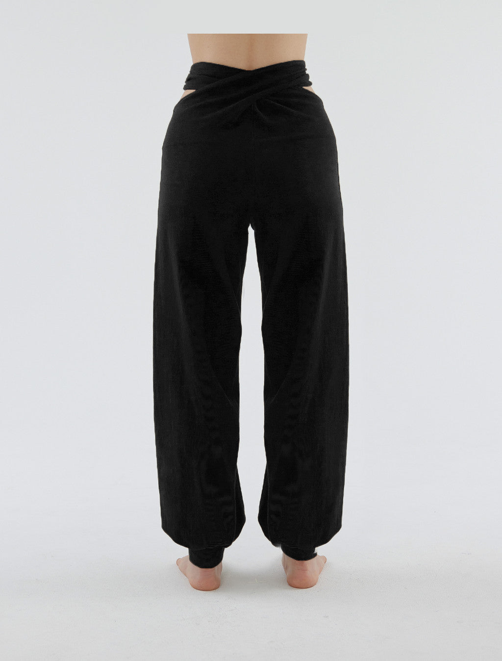 (結束) Cloud : Wave Harem Pants - Black